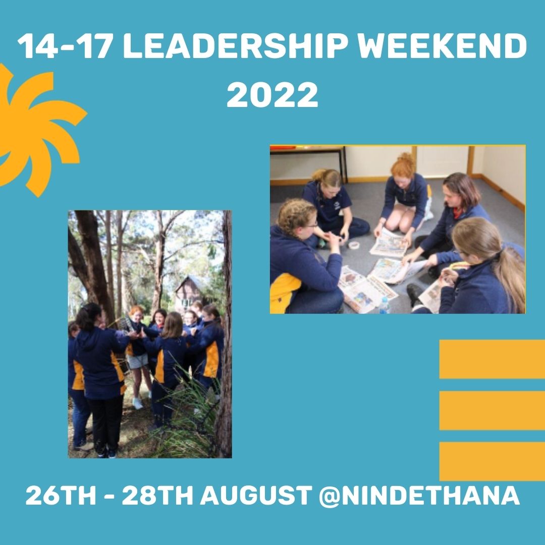 14 - 17 Leadership Weekend 2022